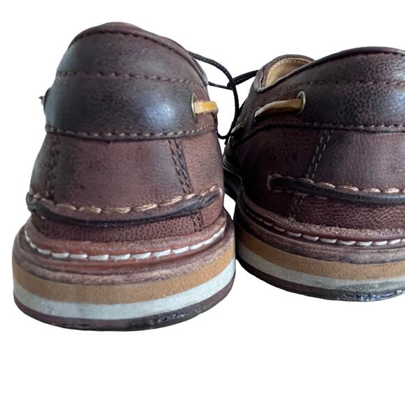 Ugg Australia Shoe Boat Mens Size 8 M Newell Brown leather Lace-up Moc Toe main image 12